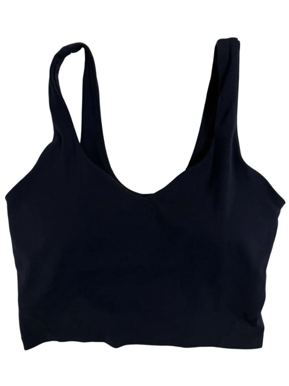 lululemon Align Tank Top Black Size 6 Nulu Built In Bra Yoga LW1DTWS